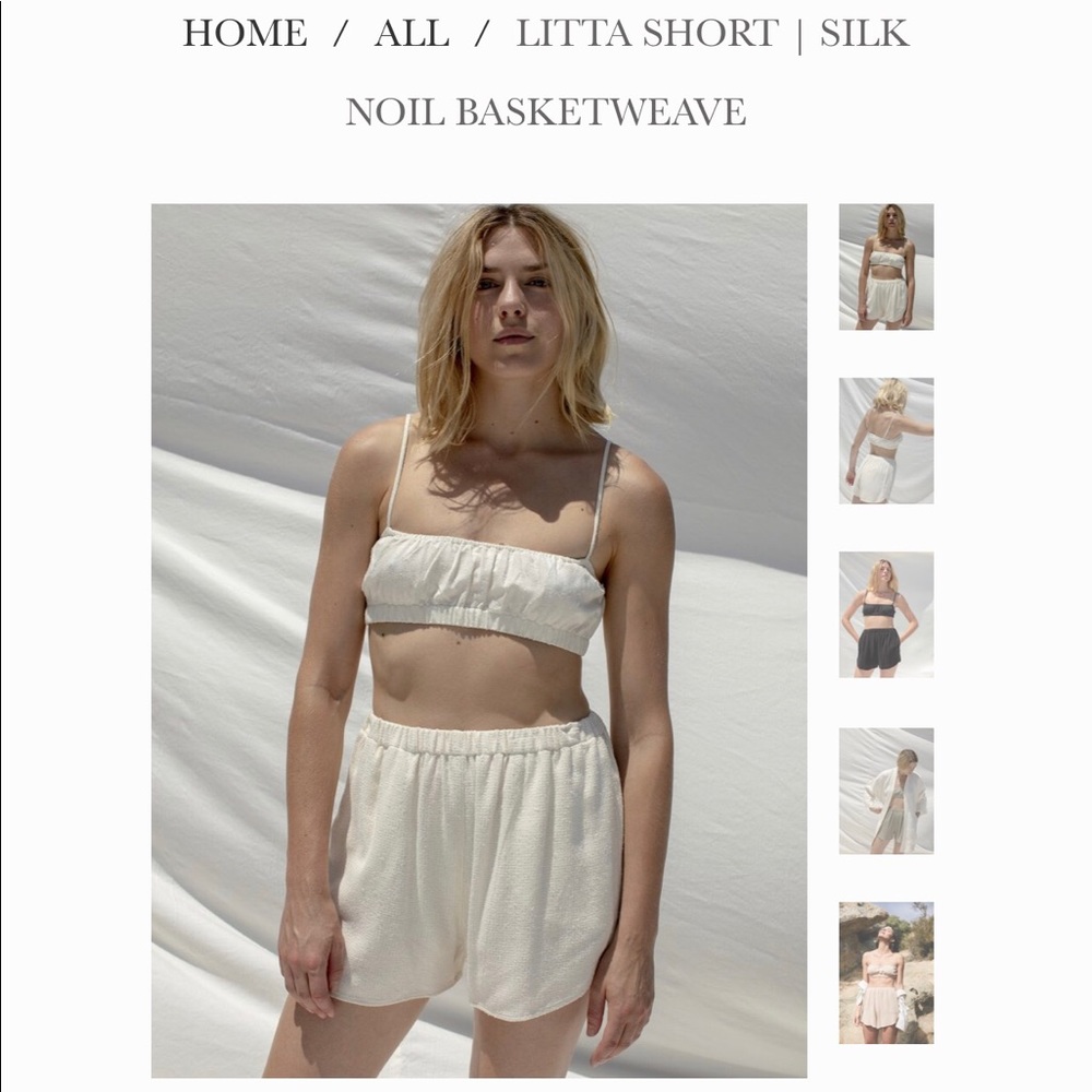 ISO ozma Litta Short in conch. Size XS or S